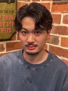 プレミアムバーバー 新宿店(PREMIUM BARBER produce by HIRO GINZA) ナチュラルセンターパート