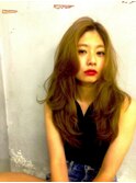 【BOTANIUM by Rr SALON】オリーブグレージュ×レイヤーロング☆