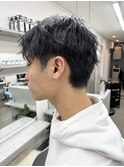 サーフカール/ブルーブラック/フェザーパーマ[市原/五井駅]
