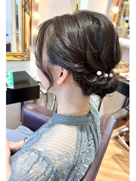 コワファースト  させぼ五番街店(COIFF1RST) ゆるっとシニヨンarrange★