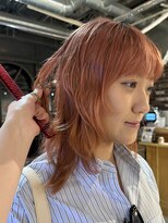 ノラ ヘアーサロン(NORA HAIR SALON) 小顔になれる顔まわりカットレイヤーカットピンクベージュカラー