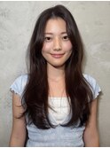 【akane】レイヤーカットハッシュカット韓国ヘア顔周りカット