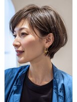 レリーノーブル 西宮北口(RelyNoble)&nbsp;トップボリューム×ショートボブで美シルエット[西宮北口]
