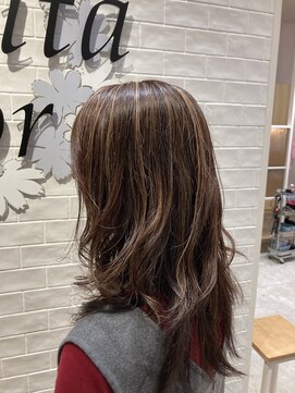 カシータ フロル 尾張旭店(Casita flor) コントラストハイライト♪