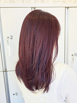 上品に艶めく大人ピンクレイヤー 仙台 岩切 利府 20代30代40代 