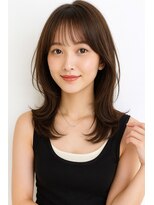 ゲイン(Gain)&nbsp;ショートカット・レイヤーカット×白髪ぼかし