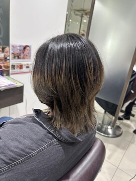 クロップ エス 茅ヶ崎本店(crop es) ウルフカット