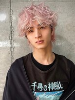 ネハス 名古屋栄店(nehus.)&nbsp;ブリーチハイライト髪質改善ダブルカラーレイヤーカット