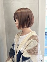 アデプト 綾瀬店(adept)&nbsp;顎ラインボブ/モカブラウン