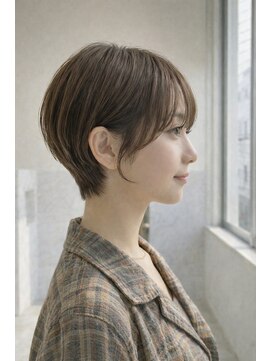 サンドパールス 仙台店(sand PALCE) 髪質改善/大人ガーリー/似合わせカット/ショートボブ前髪/仙台
