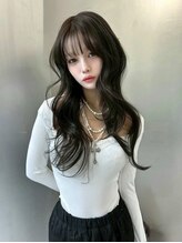 ペレ 栄 アネックス(PELE栄ANNEX) ピンクベージュ/アンブレラカラー/クールショート/前髪/栄