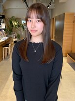 アルジャーノンシロ(ALGERNON shiro) 美髪矯正/ストレート/似合わせカット【石川 駿之介】