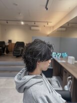 ワークスヘアー(WORKS HAIR)&nbsp;センターパートウルフ
