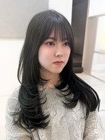 シダ(sida SAIIN) 黒髪/韓国レイヤーカット!