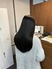 【次世代髪質改善】酸性ストレート+カラー+カット+髪質改善Tr +ナノバブル