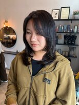 エスデザイン(es design)&nbsp;グレージュ×たっぷりレイヤー