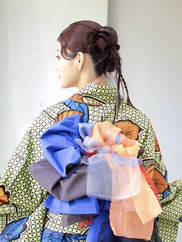 フェリチタ ひばりヶ丘(FELICITA)の写真/大切な一日の始まりをサポート!ヘアセットと着付けが出来るお店☆早朝もやってるから便利
