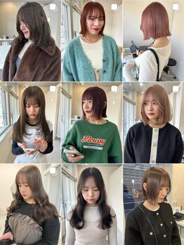 エヌ(Nn)の写真/実力派stylistが一人ひとりの骨格や髪質を見極めてスタイルのお悩み解決×あなたの”なりたい”を叶える☆