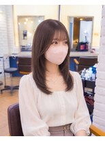 ニューモヘアー 立川(Pneumo hair)&nbsp;顔周りレイヤースタイル