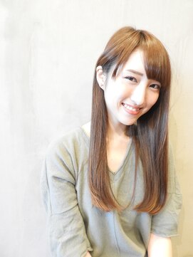 ロミ(ROMI) ☆うるツヤ☆ワンカールロングストレートヘア♪