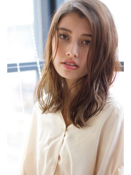 マリアバイアフロート(Maria by AFLOAT) デジタルパーマバレイヤージュフェアリーカールセミディ