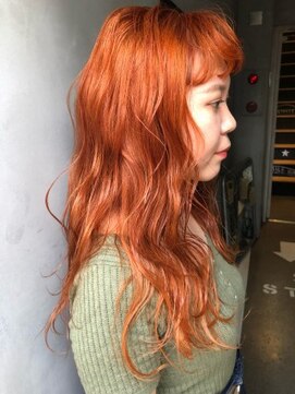 ジーナ(XENA) オレンジロング