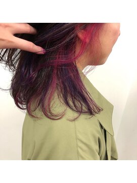 キー(kii) インナーカラー イヤリングカラー 20代 福岡 天神 薬院