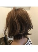 扱いやすい＋大人可愛いミディアムロング