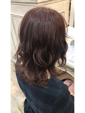 ハグエヴェック(HUG AVEC) ふんわりピンクベージュ