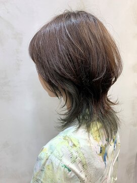 ヘアーソート(HAIR SORT) ウルフレイヤー/グリーン【SORT森平千穂】