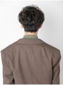 アッシュブラック/カルマパーマ［御茶ノ水/神保町］