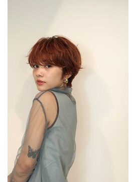 ヘアーアンドメイクトラスト(HAIR&MAKE TRUST) ショートヘア/ショートボブ/ダブルカラー/イルミナカラー