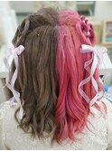 ハーフツインヘア☆+゜