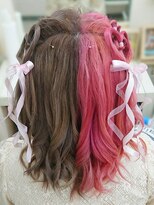 ヘアーメイク ティアラ(Hair make Tiara) ハーフツインヘア☆+゜