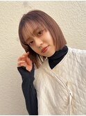 ＊【DAYS】シアーバング×ぱつんとボブ　顔まわりレイヤー＊