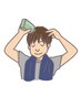 【平日限定】【育毛促進☆】カット＋眉カット＋シェービング＋スキャルプ