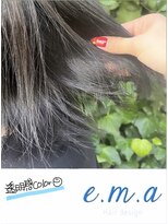 エマヘアデザイン(e.m.a Hair design) 透明感カラー