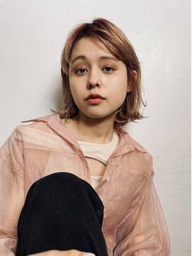 ラグゼ(Luxe) 大人ヘア　ハイトーンおしゃれボブ【Luxe 表参道 高橋あや】