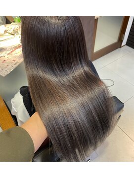 フォルテ 草薙店 メルティカラー   フェミニンロング   似合わせカット