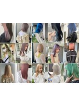 [月曜OPEN/女性stylist中心]インナーカラーやイヤリングカラーもお任せ♪イルミナカラーで透明感もプラス☆