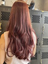 アチーブリス(achieve Liss)&nbsp;ハイトーンカシスブラウン暖色系 ウェーブロング