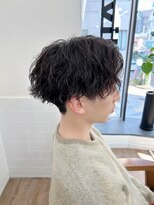 ネオリーブ クーロ メゾン 横浜(Neolive curro Maison)&nbsp;波巻きスパイラル×ツイストパーマ[メンズ]