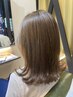 [平日限定TRサービス]エイジングケア水素カラー＋似合わせカット＋TR