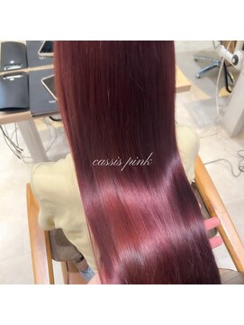 ヘアーメイクブランニュー セントラル 西大寺店(hair make Brand new central) カシスピンク◎