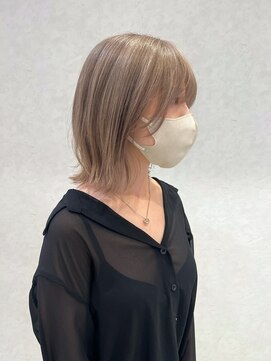 ルル(LuLu by KENJE) ミルクティーベージュ【藤沢/艶髪/ヘッドスパ/髪質改善】