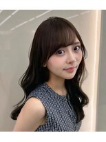 コア 銀座(COA)&nbsp;小顔レイヤー　前髪顔周り　髪質改善縮毛