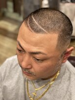 銀座マツナガ 神田店&nbsp;バリアート！！ノーセットオシャレボウズハイスキンフェード