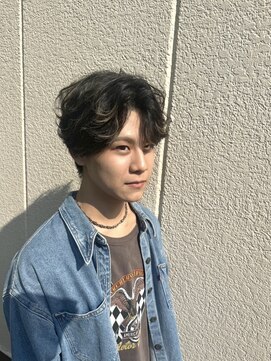 ミーネピンク 行徳店(Miene Pink) メンズニュアンスパーマ☆メンズ髪質改善_行徳駅 妙典駅