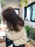 似合わせカラー(シャンプブロー込み) ￥9900