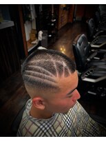 スマイルヘアー 荻窪店(Smile hair)&nbsp;坊主フェード＆ラインアート